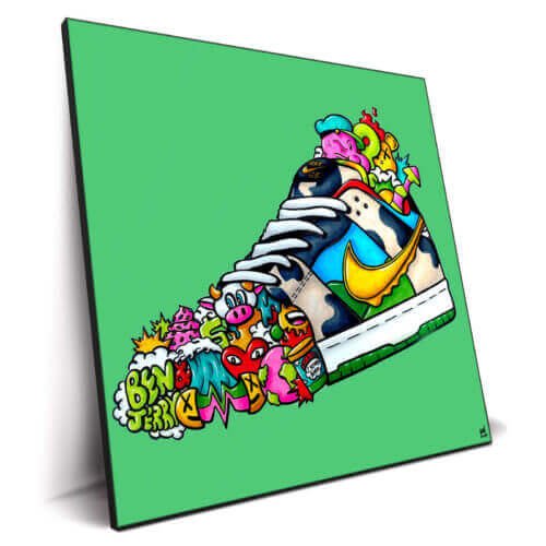 Ben and Jerry's Wall Art by Wegs.Art