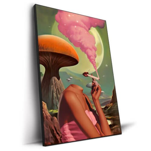 Smoke Cap Wall Art by BambashkART