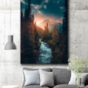Oversized Nature Trees Outdoor Wall Art Huge Decor Prints