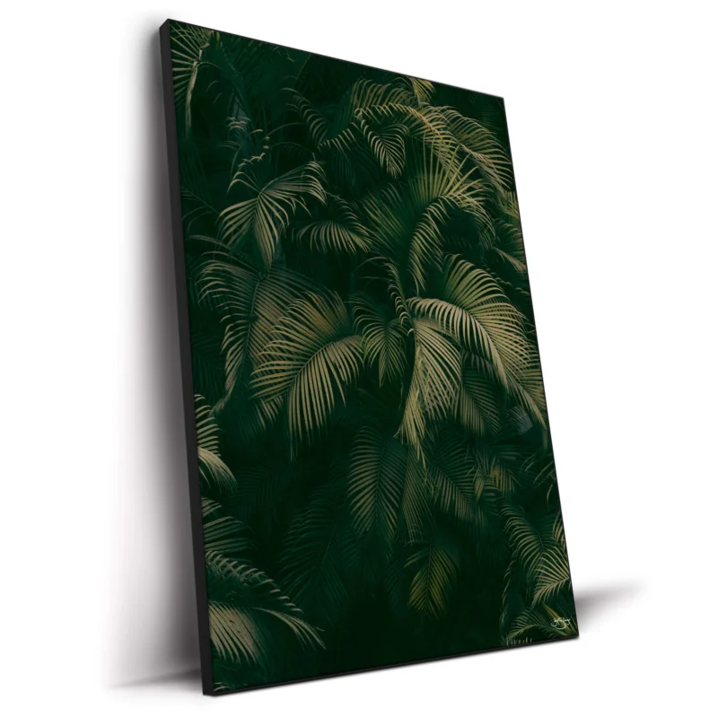 Palm Forest Green Wall Decor by Zachary Snellenberger