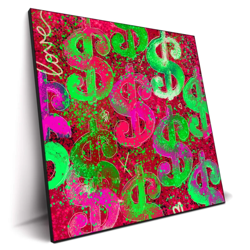 Watermelon Rush Vibrant Wall Decor by Nuwarhol