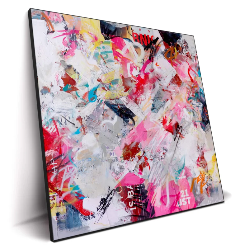 Wake Up Colorful Wall Decor by Michiel Folkers