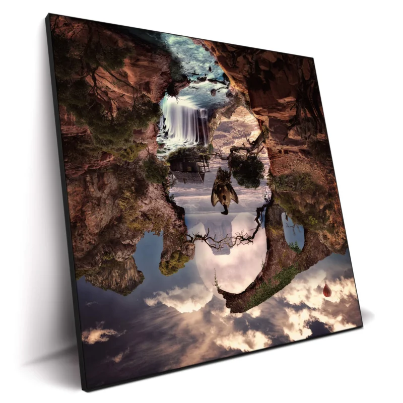 Canyon Skull Wall Decor by Ali Gulec