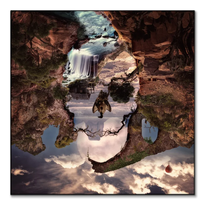 Canyon Skull Wall Art by Ali Gulec