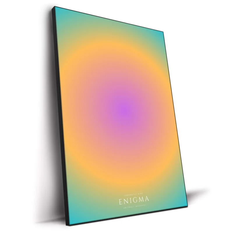 Enigma Yellow Wall Decor by RS Lab Studio