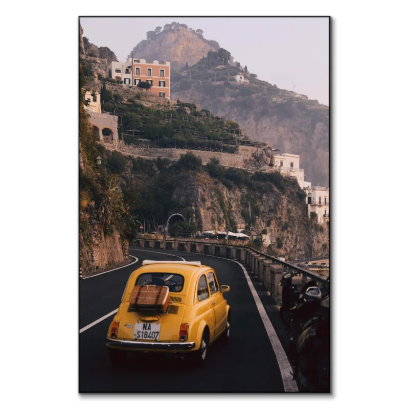 Amalfi Coast Warm Wall Art by Zachary Snellenberger