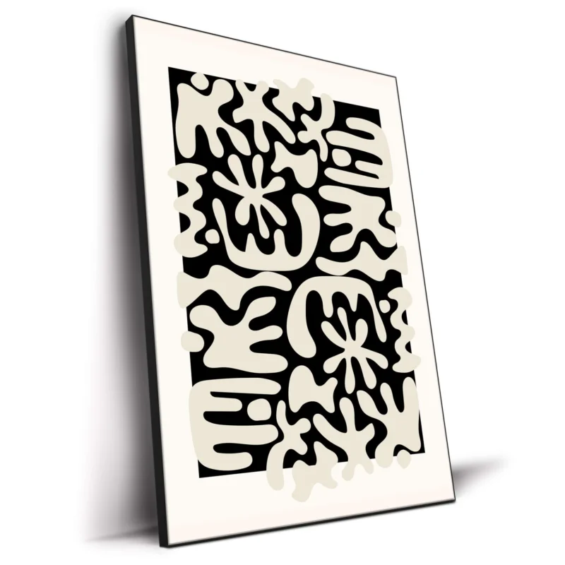 Boneyard Black and White Wall Decor by RS Lab Studio