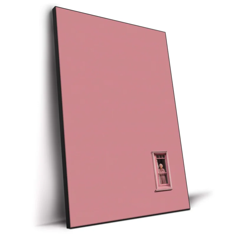 Pink Lady Neutral Wall Decor by Marcus Cederberg