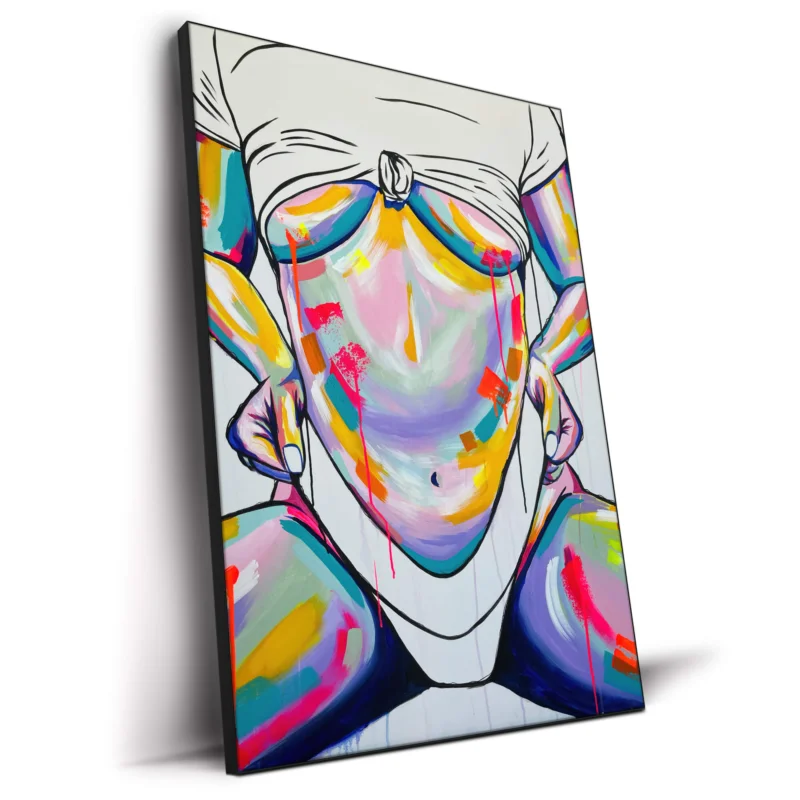 Alyssa Abstract III Wall Decor by IR Artwork