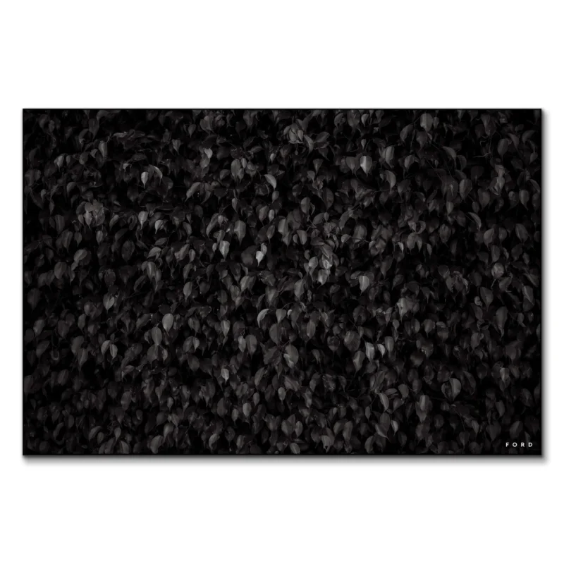 Flow Noir Dark Wall Art by Nick Ford