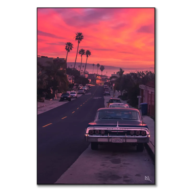 California Sunset Warm Wall Art by Deston Isas