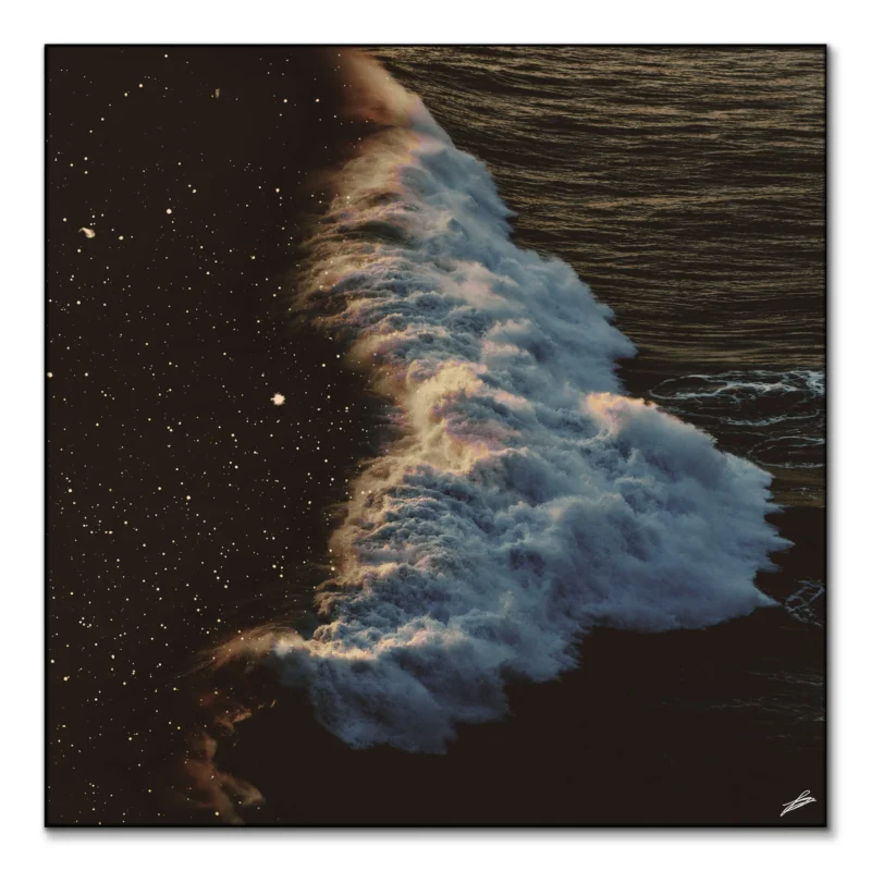 Multiverse Black and White Wall Art by Fran Rodríguez