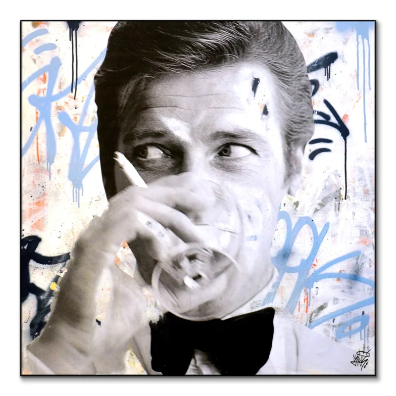 James Bond Martini Cool Wall Art by Seek One