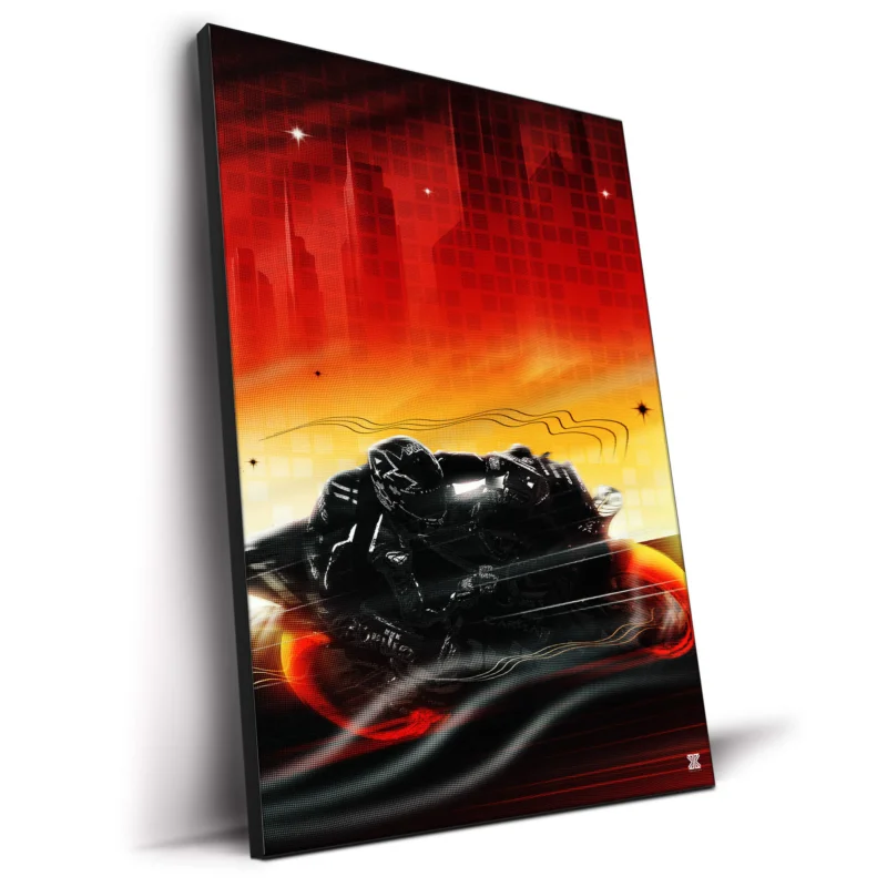 Aleix Espargaro Warm Wall Decor by Jay X Clay