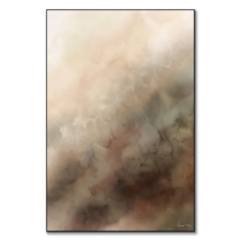 Palette Symphony No. 01 Neutral Wall Art by Karine Tonial Grimm