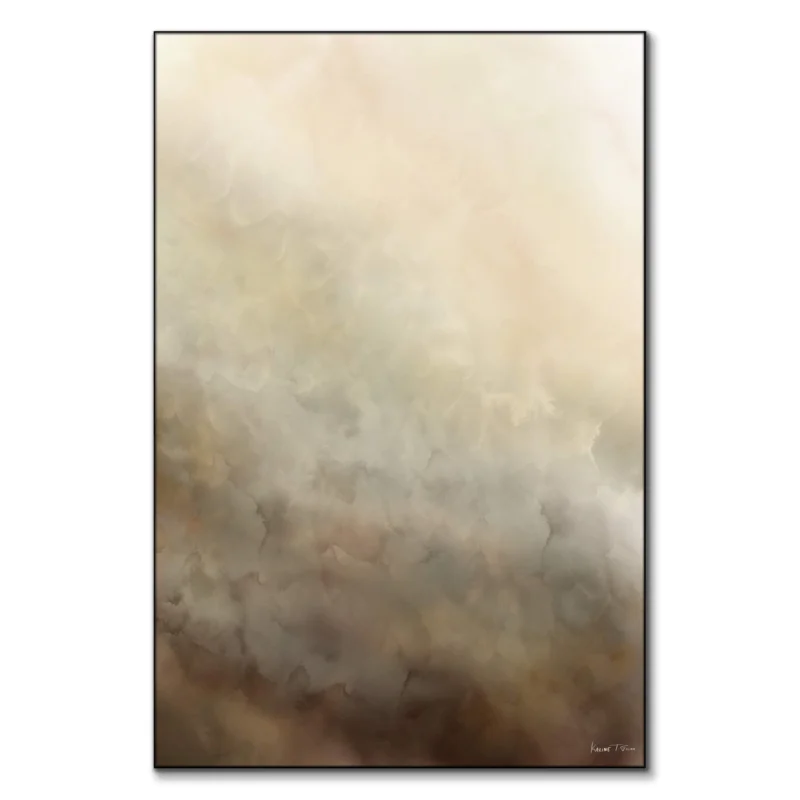 Palette Symphony No. 02 Neutral Wall Art by Karine Tonial Grimm
