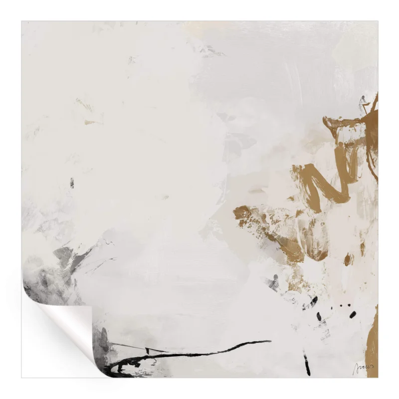 Asking Black and White Wall Art by Artur Chen