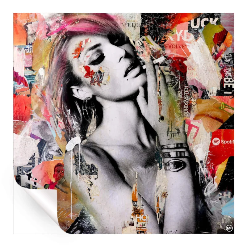 Mystery Repeats Vibrant Wall Art by Michiel Folkers