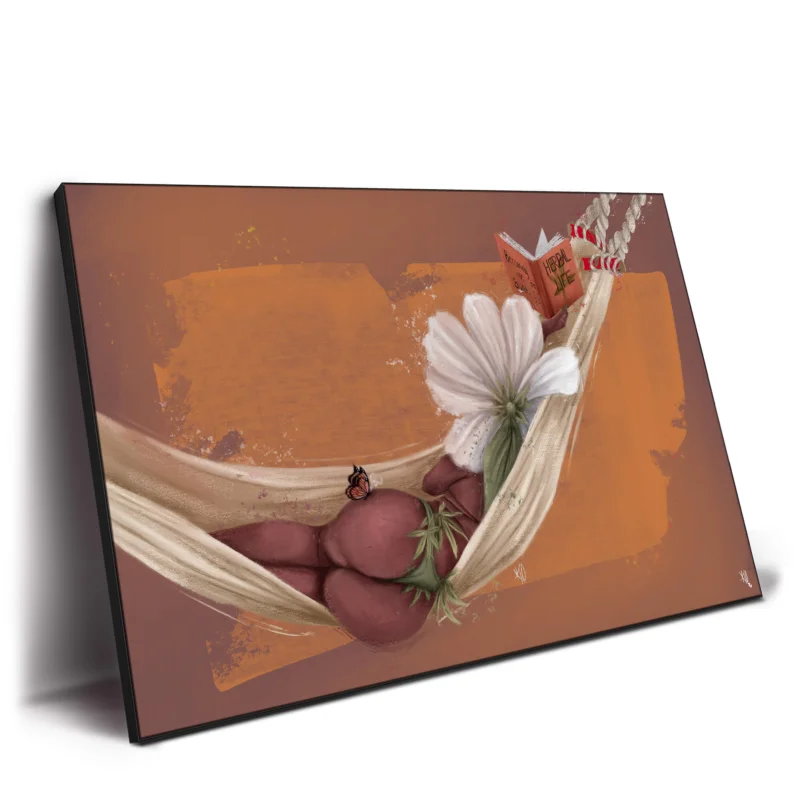 Paper Hammocks Pink Wall Decor by Kirsten Blaize