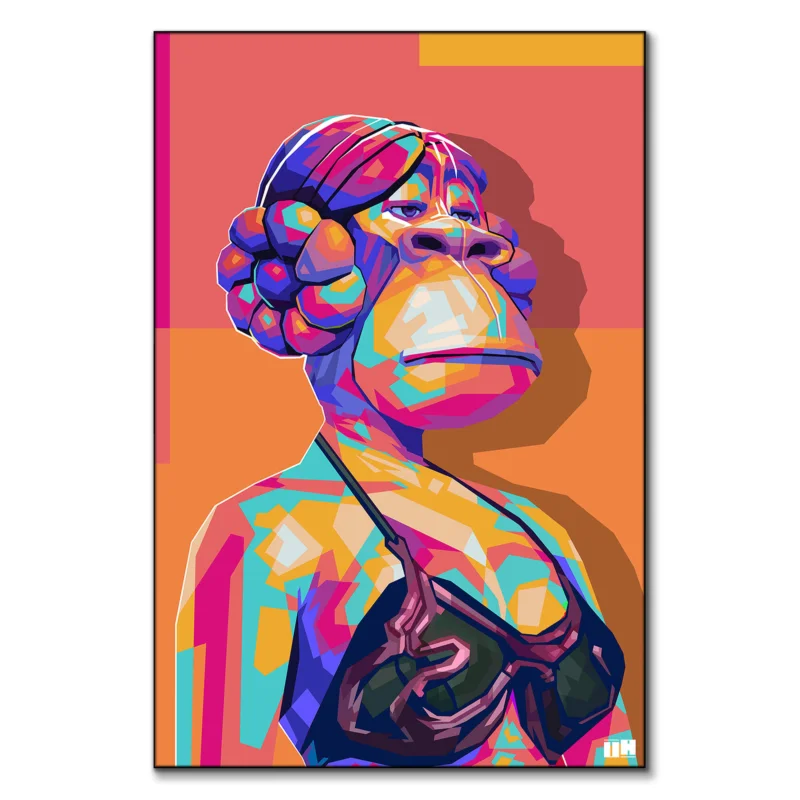 Bored Princess Warm Wall Art by Unfilter Art