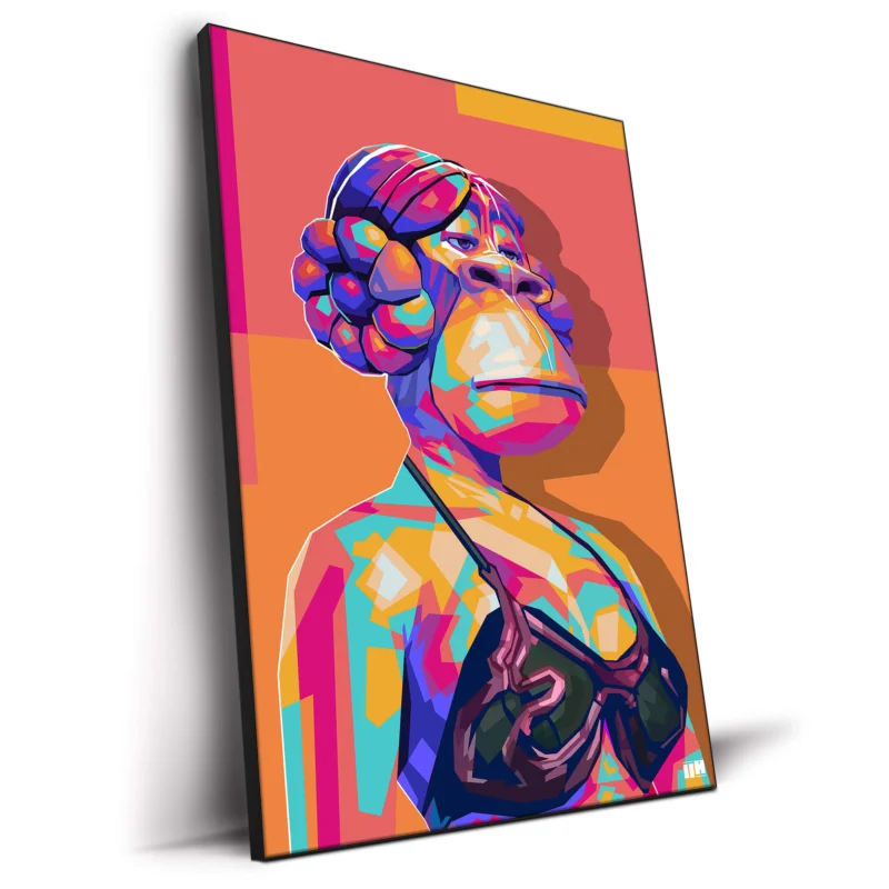 Bored Princess Warm Wall Decor by Unfilter Art