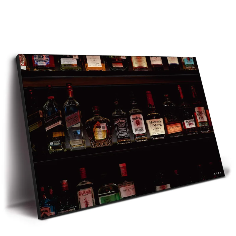 Top Shelf Dark Wall Decor by Nick Ford