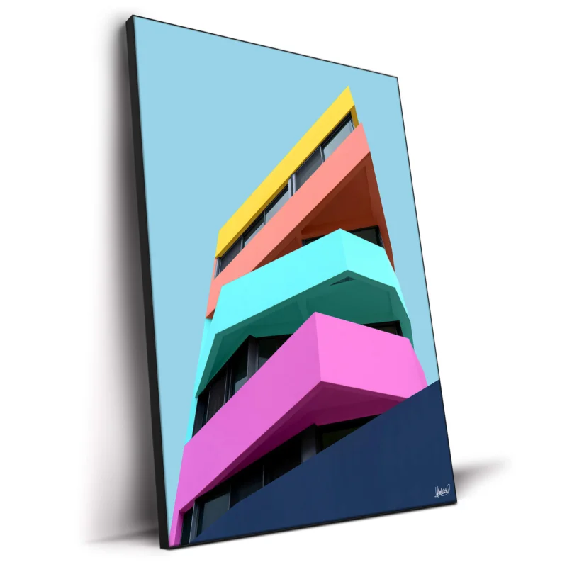 Colorful Arrow Vibrant Wall Decor by Yamakasino