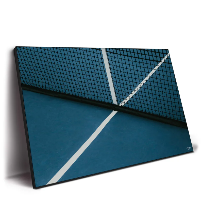 Courts Blue Wall Decor by Zachary Snellenberger