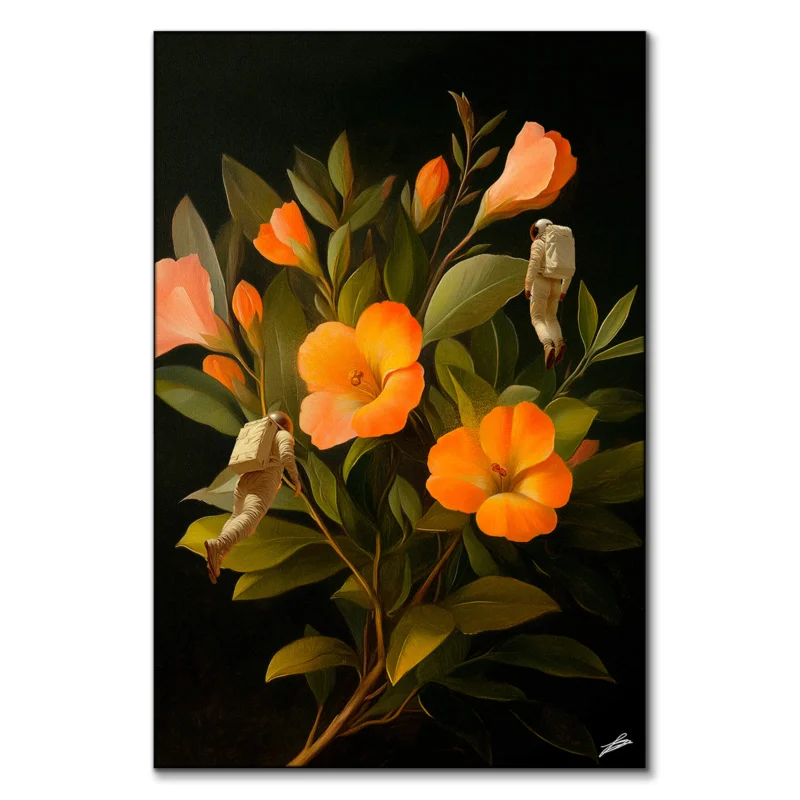 Psychedelic Research Dark Wall Art by Fran Rodríguez