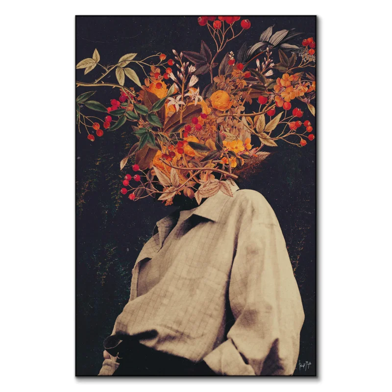 Her Roots Warm Wall Art by Frank Moth