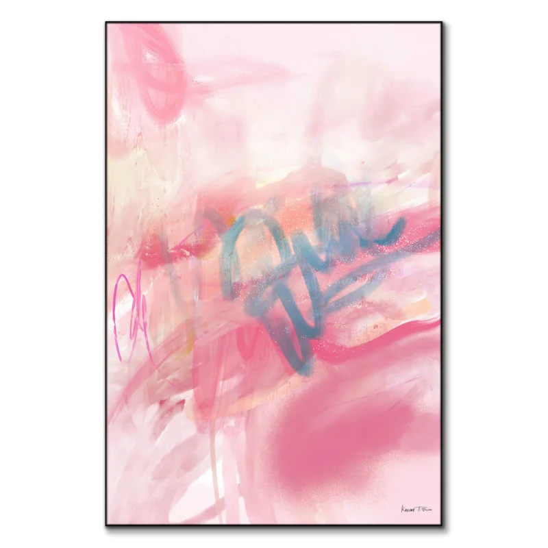 Barbie Collection No. 6 Pink Wall Art by Karine Tonial Grimm