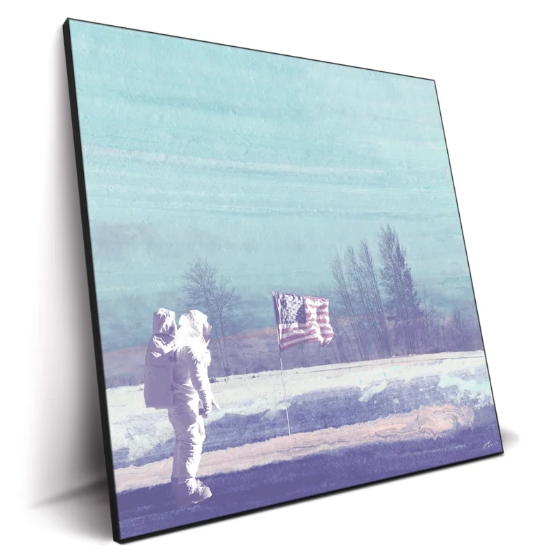 Jupiter Moon Vibrant Wall Decor by J McKenzie