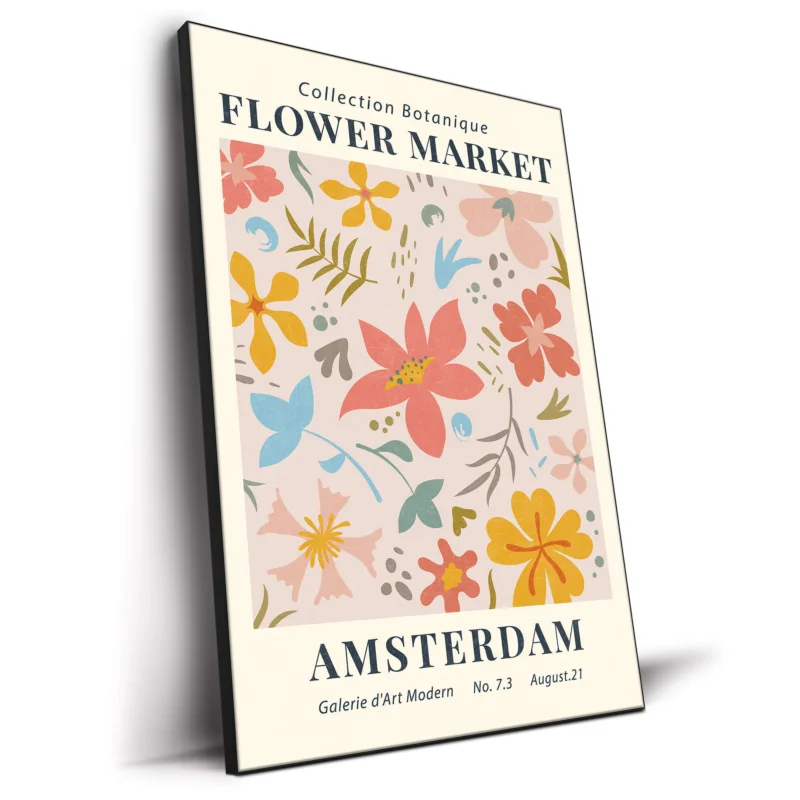 Amsterdam Boutique Colorful Wall Decor by The Jackson Collective