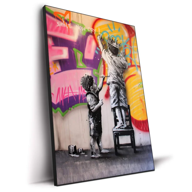 Smile Now Colorful Wall Decor by The Jackson Collective