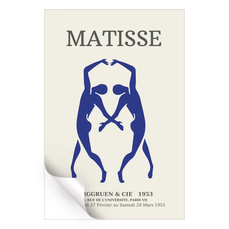 Love In Rhythm Blue Wall Art by The Jackson Collective