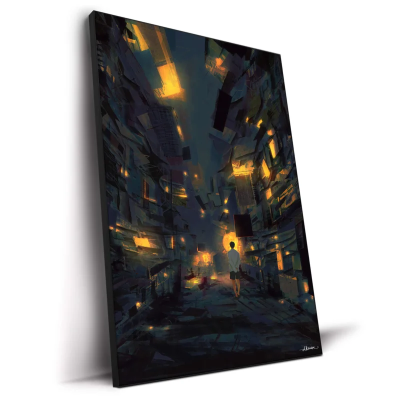 Offline Dark Wall Decor by Daniel Ignacio