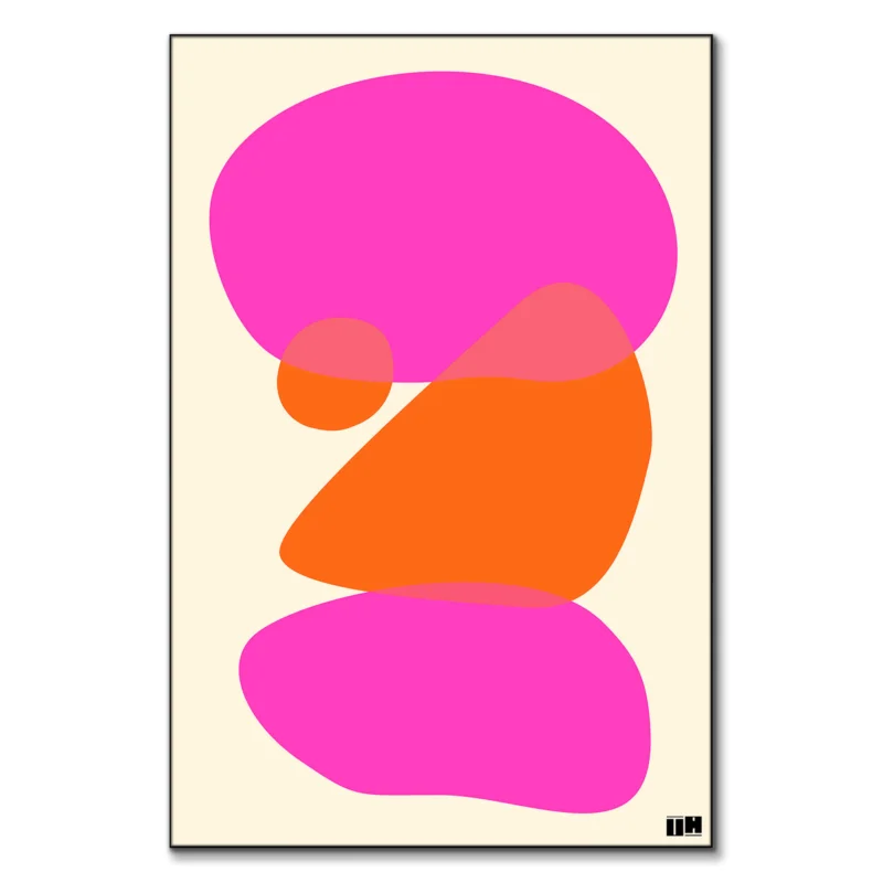 Color Theory Vibrant Wall Art by Unfilter Art