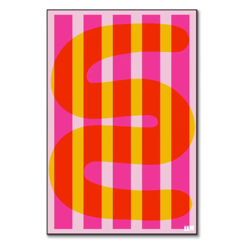 Stillness and Saturation Vibrant Wall Art by Unfilter Art