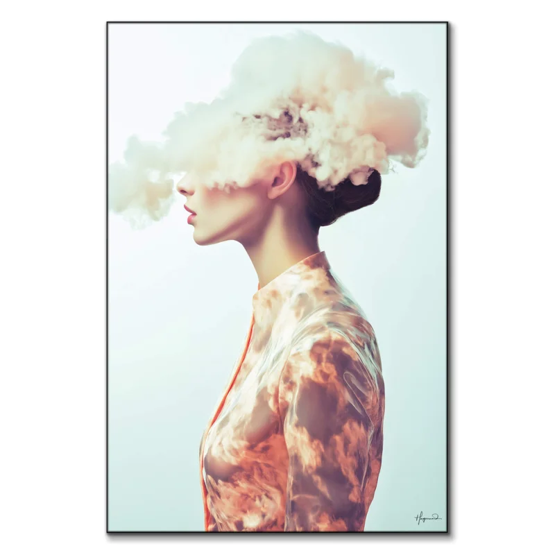 Jade Teal Wall Art by Philippe HUGONNARD