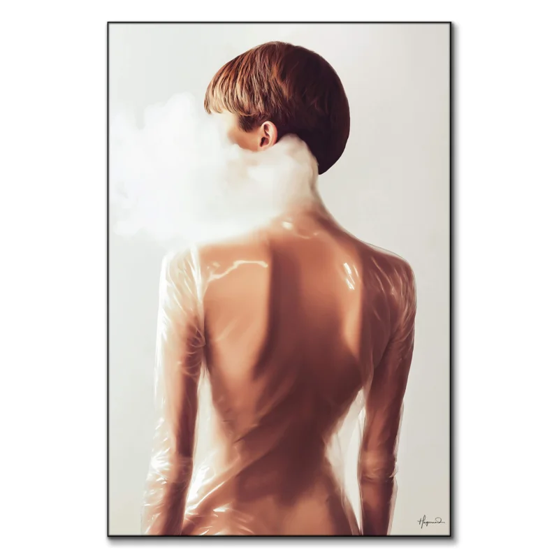 Kylie Pastel Wall Art by Philippe HUGONNARD