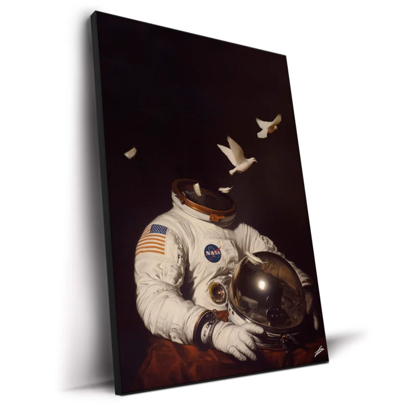 Spaceman Dark Wall Decor by Fran Rodríguez
