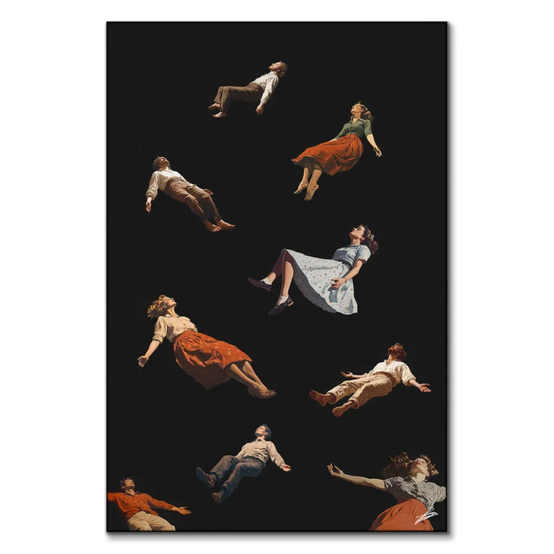 Festival Dark Wall Art by Fran Rodríguez