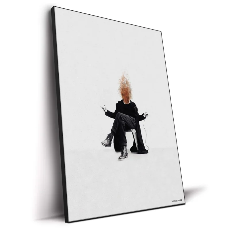 It Is What It Is Black and White Wall Decor by Underdott