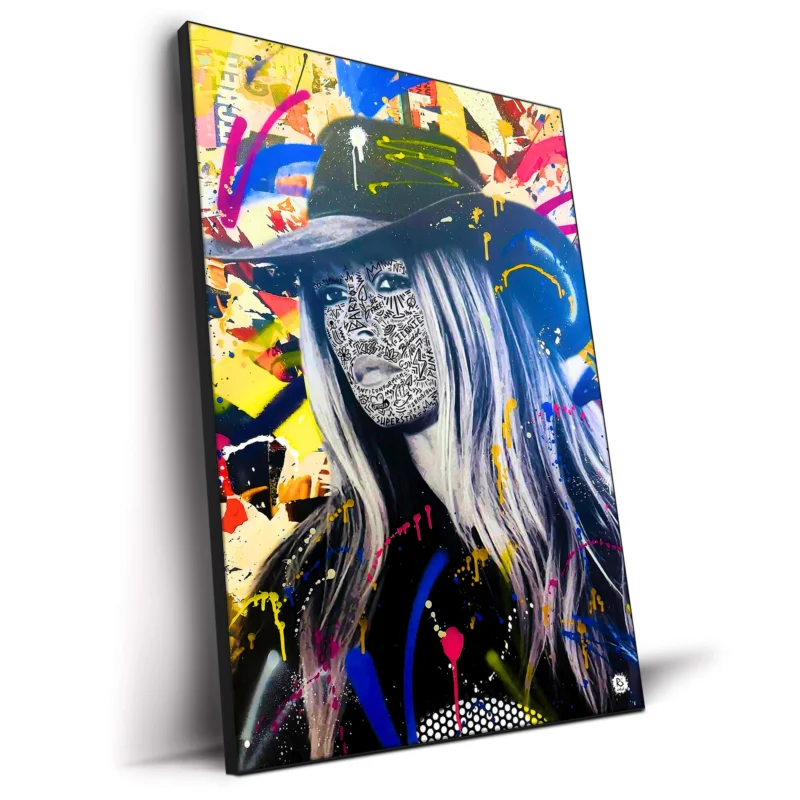 Bardot Vision Vibrant Wall Decor by RS Artist