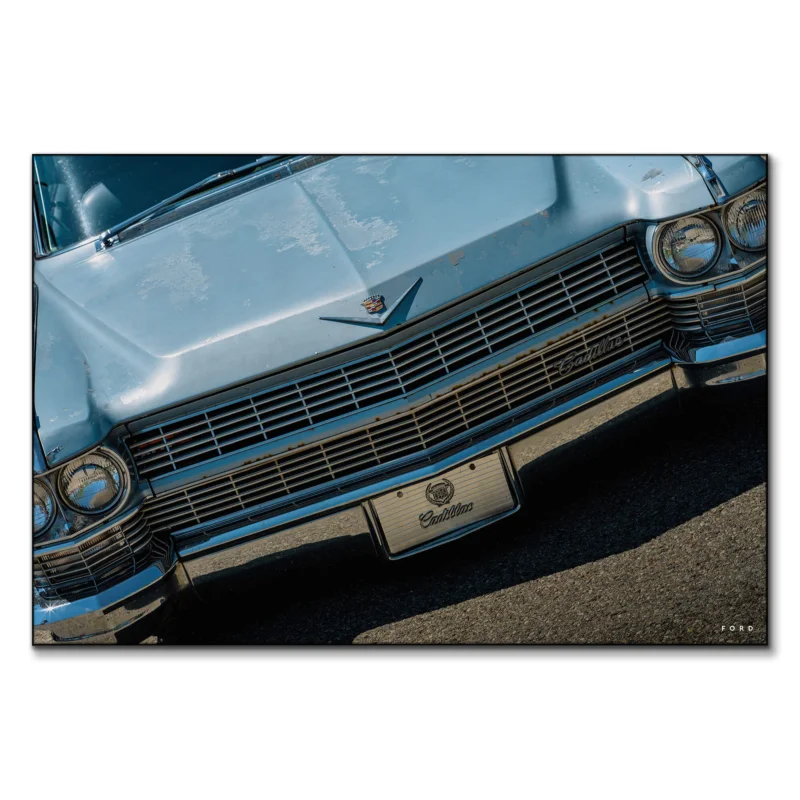 Cadillac Jack in Blue Blue Wall Art by Nick Ford