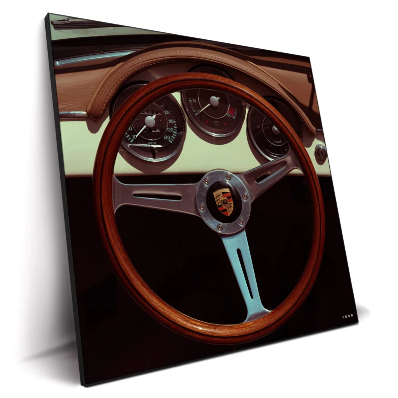 Porsche Perspective Brown Wall Decor by Nick Ford