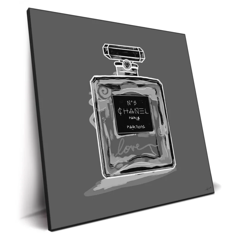 Grey No.5 Black and White Wall Decor by Nuwarhol