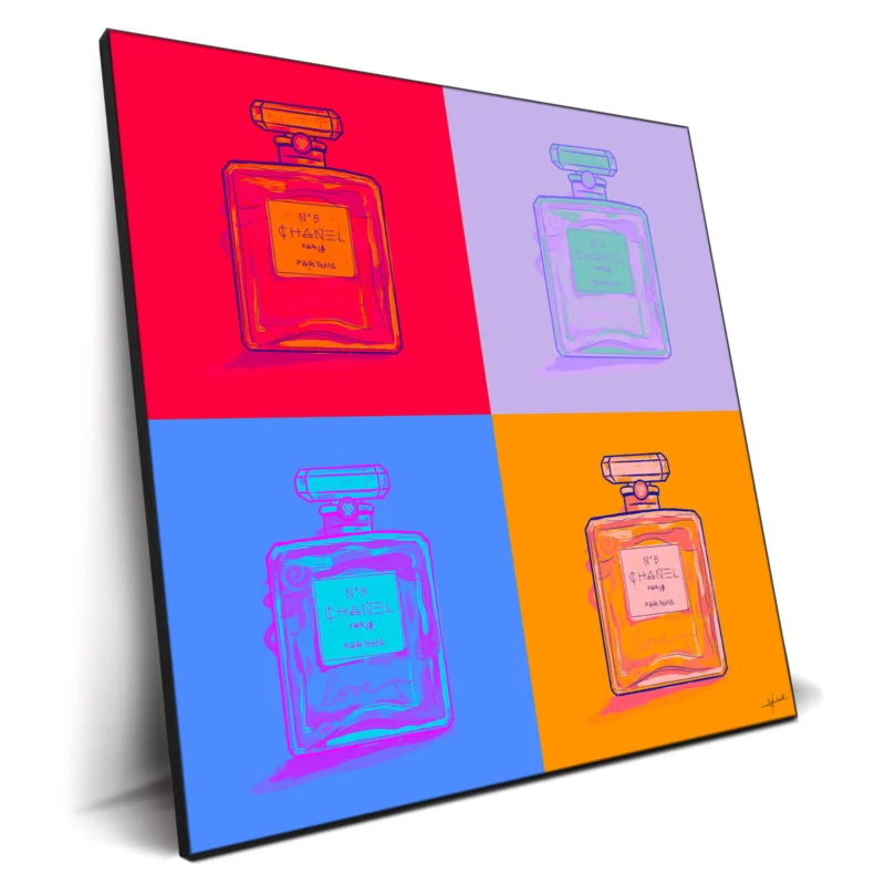 No.5 Vibrant Wall Decor by Nuwarhol