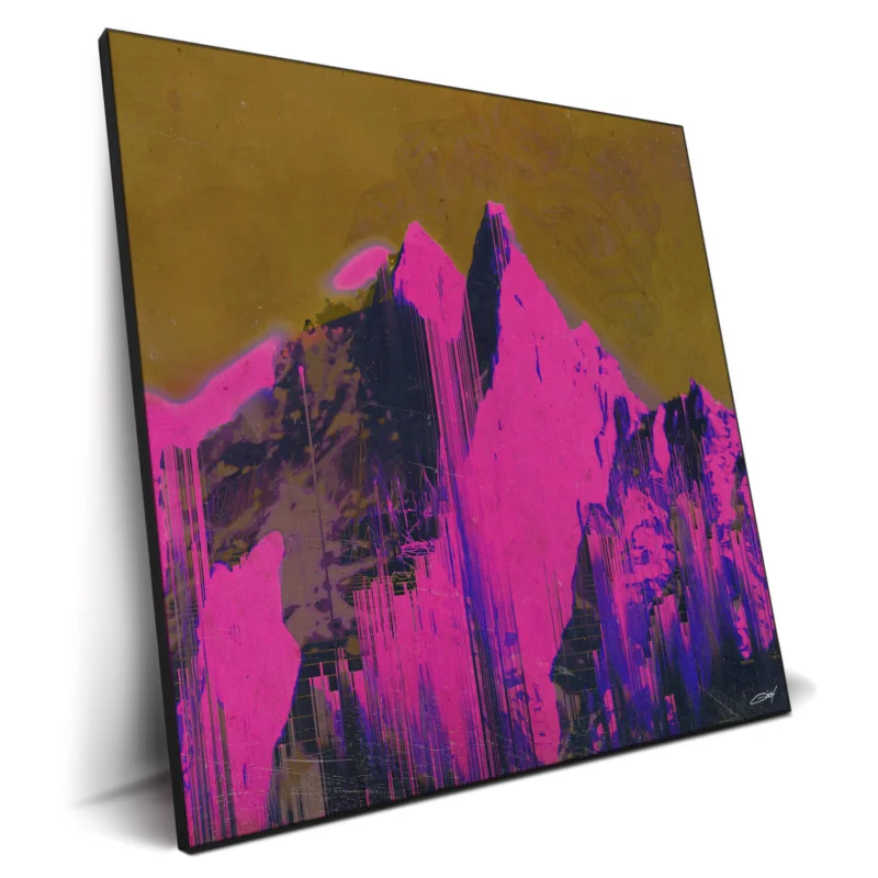 We Move Lightly Pink Wall Decor by Jamison Gish