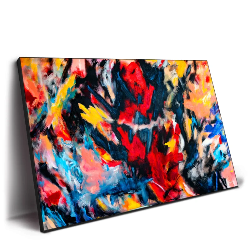 Mystery Guest Vibrant Wall Decor by Bob Lombardi